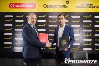 OLIMPBET стал официальным партнером хоккейного клуба «Северсталь»